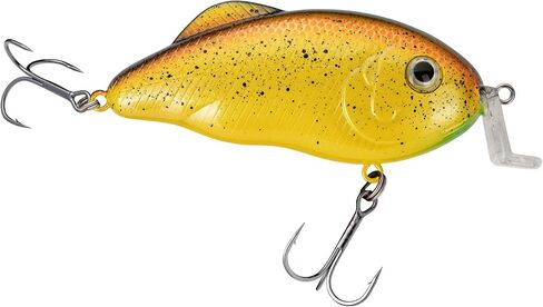 طُعم الصيد Strike King (HCHH-650) Hybrid Hunter Crankbait، 650 - سمك الفرخ شارتروز، 1 أونصة in Saudi Arabia