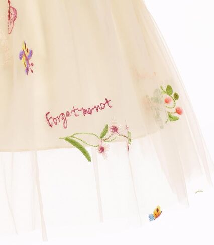 IMEKIS Toddler Girl Birthday Dress Floral Confetti Tulle Formal Wedding Party Long Sleeve Dress Cake Smash Photo Shoot in Saudi Arabia