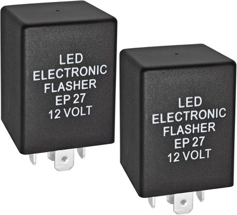 مرحل ومضي LED إلكتروني 5-Pin EP27 FL27 لإصلاح مشكلة الفلاش المفرط في مصابيح إشارة الانعطاف LED in Kuwait