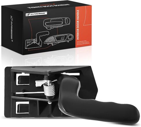 A-Premium - Front or Rear Left Driver Side Interior Door Handle - Compatible with 1999 2000 2001 2002 2003 2004 2005 2006 Chevy Silverado 1500 2500 3500 Tahoe Suburban Avalanche & GMC Sierra Yukon in Saudi Arabia