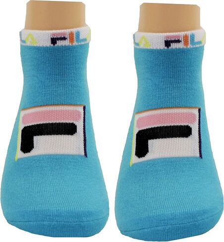 جوارب Fila للجنسين مكونة من قطعتين نصف وسادة (متوسط ​​(مقاس حذاء نسائي 6-10/ حذاء شبابي 5-7)، إكسبلورر - أصفر) in Kuwait