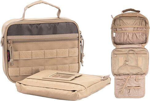 Tactical Hanging Toiletry Bag Military Dopp Kit Pack Hygiene Bag for Men Camping Bushcraft Adventure Travel in Saudi Arabia