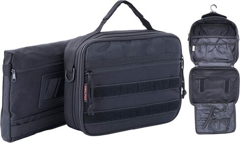 Tactical Hanging Toiletry Bag Military Dopp Kit Pack Hygiene Bag for Men Camping Bushcraft Adventure Travel in Saudi Arabia