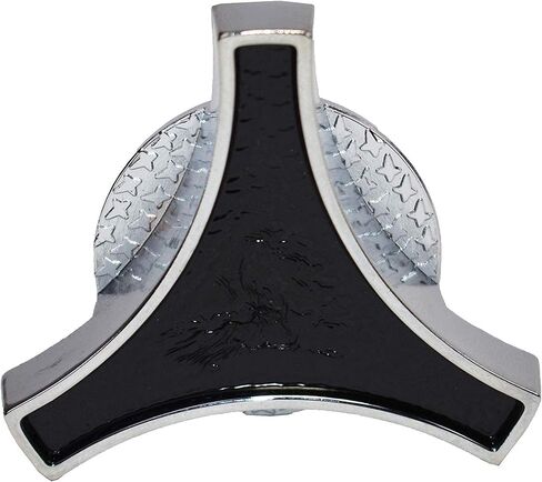 أداء الفريق - عنصر فلتر الهواء، منظف رؤوس هواء الوقود، منظف الجناح، دوار كبير عالمي - متوافق مع تشيفي فورد موبار - كروم أسود - يناسب معظم منظفات الهواء الشائعة in Kuwait