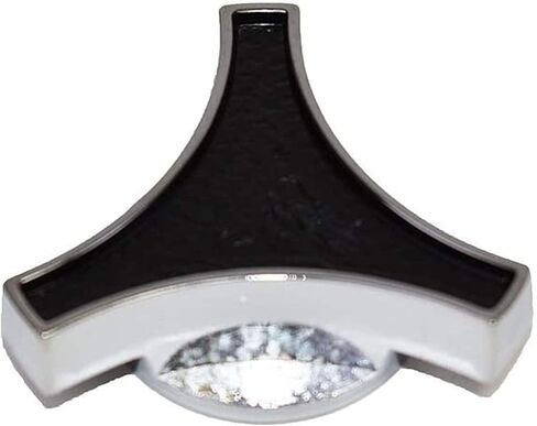 أداء الفريق - عنصر فلتر الهواء، منظف رؤوس هواء الوقود، منظف الجناح، دوار كبير عالمي - متوافق مع تشيفي فورد موبار - كروم أسود - يناسب معظم منظفات الهواء الشائعة in Kuwait