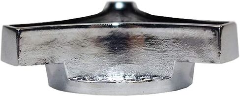 أداء الفريق - عنصر فلتر الهواء، منظف رؤوس هواء الوقود، منظف الجناح، دوار كبير عالمي - متوافق مع تشيفي فورد موبار - كروم أسود - يناسب معظم منظفات الهواء الشائعة in Kuwait