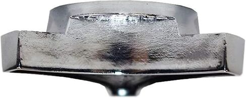 أداء الفريق - عنصر فلتر الهواء، منظف رؤوس هواء الوقود، منظف الجناح، دوار كبير عالمي - متوافق مع تشيفي فورد موبار - كروم أسود - يناسب معظم منظفات الهواء الشائعة in Kuwait