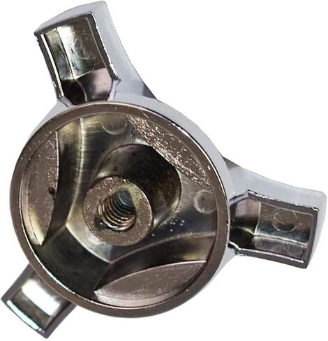 أداء الفريق - عنصر فلتر الهواء، منظف رؤوس هواء الوقود، منظف الجناح، دوار كبير عالمي - متوافق مع تشيفي فورد موبار - كروم أسود - يناسب معظم منظفات الهواء الشائعة in Kuwait