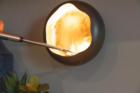 NativeSkins Solara Metal Wall Sconce Candle Holder Decoration - Set of Two Wall Candle Holder, Modern Candle Sconce, Candle Sconces Wall Décor in Kuwait