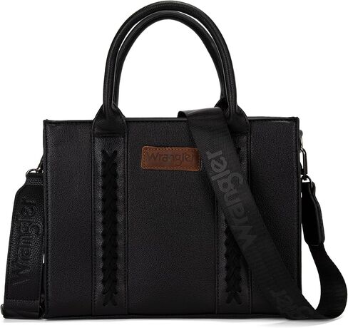 Wrangler Medium Tote Bag for Women Designer Satchel Handbags Top-handle Purses with Strap in Kuwait