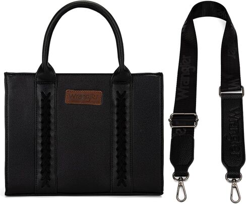 Wrangler Medium Tote Bag for Women Designer Satchel Handbags Top-handle Purses with Strap in Kuwait