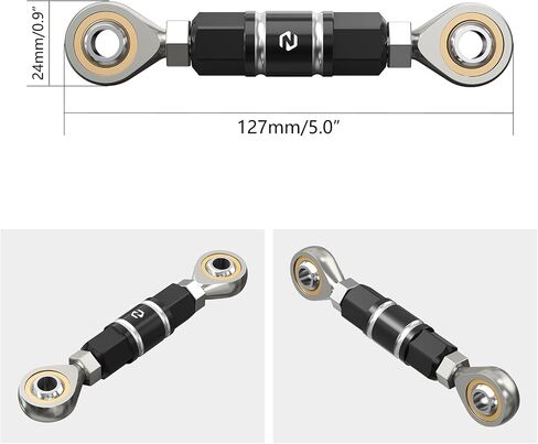 قضيب ربط ناقل الحركة الأسود متوافق مع Harley Street Bob FXBBS 114 2021-2024، Low Rider S FXLRS 114 2020-2024، بديل لـ 33600125، انظر الإعداد in Kuwait