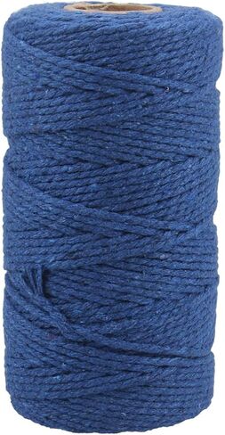 656 Feet Cotton Baker's Twine Spool 10 Ply,Crafts Twine String for DIY Crafts and Gift Wrapping (Black+Grey) in Saudi Arabia