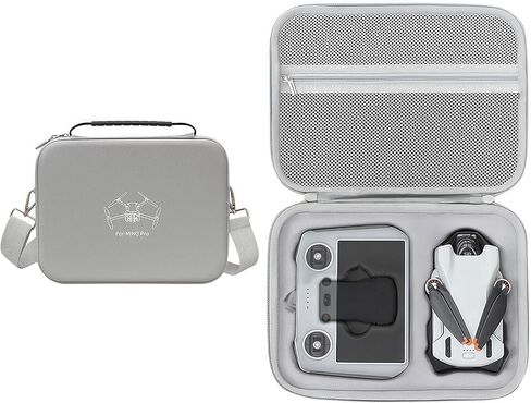 O'woda Carrying Case for DJI Mini 3 / Mini 3 Pro, Drone Travel Case Protable Storage Bag with Adjustable Shoulder Strap Compatible with DJI Mini 3 / Mini 3 Pro Accessories in Saudi Arabia