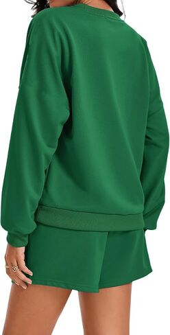 DOLITAEN Merry Pajamas Sets Women Christmas Two-Piece Nightwear Xmas Lights Sleepwear Soft Pjs Shorts Sets in Saudi Arabia
