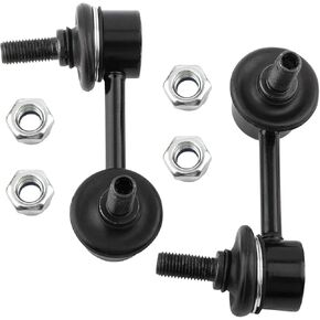 K90452 K90453 Rear Suspension Stabilizer Sway Bar End Links Left & Right for Acura EL Honda Civic 2001-2005, Pack of 2