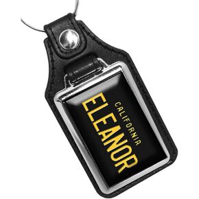Brotherhood 1967 Steve McQueen Movie Bullitt License Plate Design Keychain