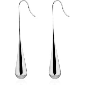 Long Gold Earrings Dangle Drop Earrings For Women Fashion Simple Teardrop Big Earrings Gift