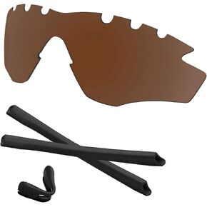 M2 Frame XL Lenses & Rubber Kits Replacement for Oakley Sunglass OO9343 Polarized in Kuwait