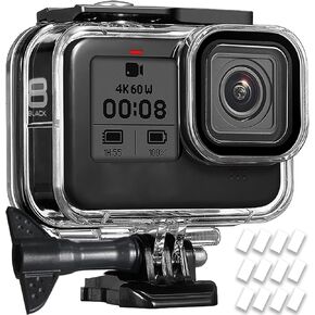 Waterproof Housing Case for Go Pro Hero 13 Black,Protective Underwater Dive Case Shell for Go Pro Hero13 Black Action Camera Accessories