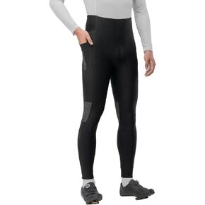 ROCKBROS Winter Cycling Pants,Thermal Bike Pants for Men, 3 Pockets Mountain Bike Pants, Fleece Compression Leggings