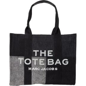 Marc Jacobs The Denim Tote Bag Black Denim One Size