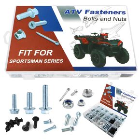 330PCS ATV Bolts Kit Fit for Polaris Sportsman 1000/110/300/335/400/450/500/550/570/600/700/800/Ace 325, Forest 500/800/850, Touring 500/570/800 Fairing bodywork Plastics Bolts Kit