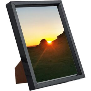 Aynoo 12x16 Picture Frame Black, 3 Pack Display Pictures 12x16 Without mat or 8.5x11 With mat Picture Frame Black, Set of 3 Collage Posters 12x16,Black,3Pack