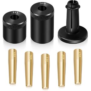 8 Piece Injector Seal Installer Kit Replace 34720, Injector Seal Kit Fits for Many Ford GM and Subaru Engines for Replacing Single and Double Sealed Fuel Injectors