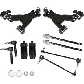WFLNHB 12PCS Front Suspension Kit Control Arms Replacement for 2007-2017 Buick Enclave