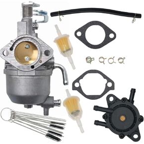 607954 Carburetor for Kawasaki 13HP Engine EZGO RXV, 2010-2015 TXT,2010-2014, 607954, 8125, 603593 8128, 603580 8126 Carb for 13HP FJ400D Engine Motor Golf Cart