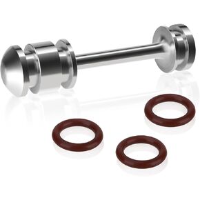 Aluminum Oil Diverter Barbell fits For GM Gen III & IV Engines LS1 LS3 LS2 LS6 L92 L99 L33 LQ4 LQ9 4.8L 5.3L 5.7L 6.0L 6.2L