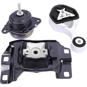 Engine Motor and Transmission Mount Kit Compatible with 2016-2019 Ford Explorer 2.3L L4 Turbocharged Automatic Transmission,Replace OE A5634 BB5Z6038F A5917 FB5Z6068C A5875 BB5Z6038G Set of 3