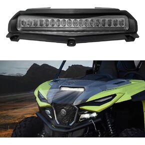 LED Hood Scoop Light for Yamaha RMAX 1000, Front Auxiliary Light Hood Panel Light Daytime Running Light for Yamaha Wolverine RMAX2 1000 / RMAX4 1000 2021 2022 2023 2024 Accessories (1PCS)