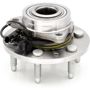 515096 Front Wheel Bearing Hub Assembly Compatible with Chevy Tahoe, Avalanche, Silverado Suburban 1500, Cadillac Escalade ESV EXT, GMC Yukon Sierra 1500, XL 1500, 6 Lugs W/ABS