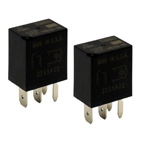 2pcs Relay 8T2T-14B192-BA, 30A 12VDC 5Pins Automotive Relay, Compatible with G8HE-1C7T-R1-DC12,Compatible for Select Ford Vehicles