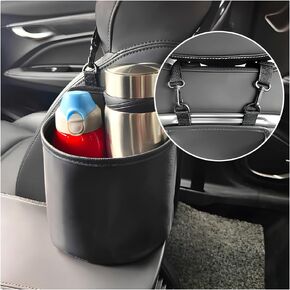 Car Hanging Seat Side Cup Holder, Waterproof Oxford Cloth Cup Holder Expander Bag, Multifunctional Hanging Storage Cup Holder Organizer for Cars, SUVs, Trucks, Car Accessories