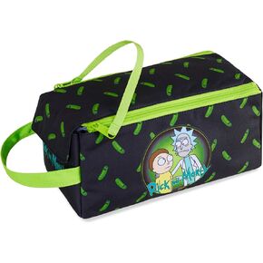 Rick and Morty Toiletry Bag for Men Teenagers - Wash Bag Travel Toiletries Bag Grooming Travel Gym - Gifts for Him