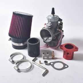 VM34 Carburetor Kit, For GX390 / 420cc Predator,58mm Air Filter Red