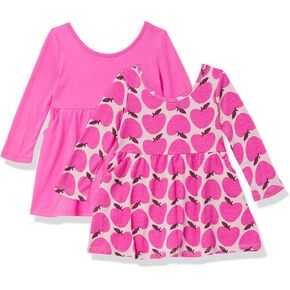 GAP Girls' 2 Pack Long Sleeve Dress