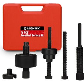 Power Steering Pulley Puller Installer Tool, Power Steering Pump Pulley Removal Tool Compatible with Ford, GM, VW and Chrysler Vehicles