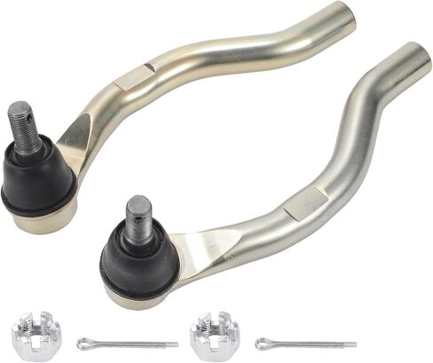 X AUTOHAUX 2 قطعة قضيب ربط خارجي أمامي ينتهي عدة تعليق قضيب ربط التوجيه لـ Acura ILX 2013-2017 لهوندا سيفيك رقم ES800913/ES800912/53540TR0A01/53560TR0A01 in Saudi Arabia