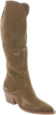 Dolce Vita Women's Raj Fashion Boot, DK Brown Suede, 9 in Saudi Arabia