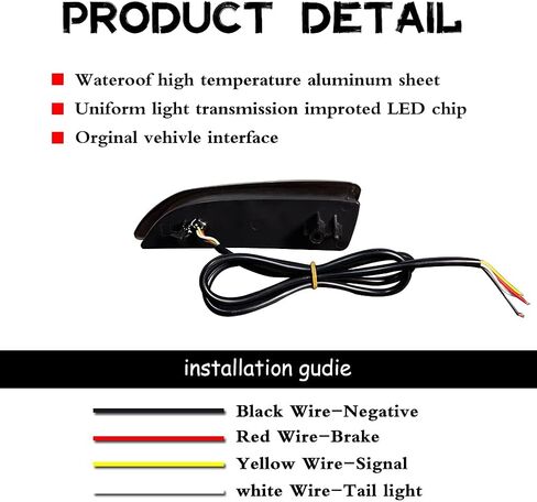 Red Lens LED Rear Bumper Reflector Lights For 2011 2012 2013 Toyota Corolla CT 200h CT200h ，Function as Tail Brake Signal Light & Rear Fog Lamps in Saudi Arabia