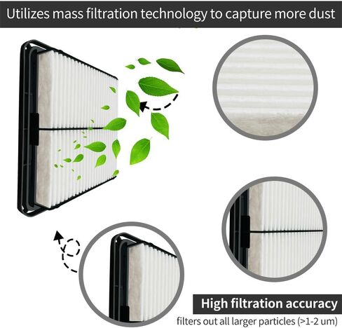 Engine Air Filter CA9997 PA4197 Engine Air Filter for Subaru B9 Tribeca, Crosstrek, Forester, Impreza, Legacy, Outback, Tribeca, WRX, WRX STI, XV Crosstrek Engine Air Filter in Kuwait