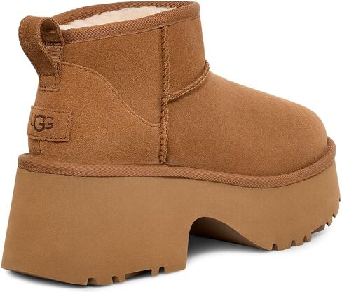 UGG Women's Classic Ultra Mini New Heights Fashion Boot in Kuwait