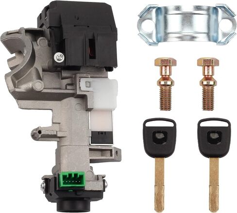 مجموعة أسطوانة قفل مفتاح الإشعال من داسبيكان متوافقة مع Honda Accord CRV FIT Odyssey Civic 2006-2011 06350-SAA-G30 35100-SDA-A71، رقاقة ID46 مفاتيح منع الحركة in Saudi Arabia