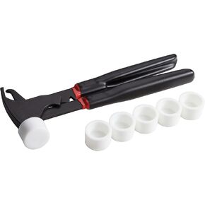 Steelman Plastic Hammer Head Caps for Wheel Weight Hammer Pliers Tool, 5-Pack