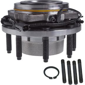 515130 محمل العجلات الأمامية ومجموعة المحور متوافقة مع 2011-2016 Fo-rd F250 Super Duty، 11-16 F350 Super Duty [8 Lug، DC3Z-1104-A WE60626 725-3060 BR930793 HA590435]
