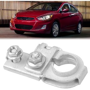 Positive Battery Terminal w/Nuts Replaces Part Number 91980-3X010 Compatible with Hyundai Accent Azera Veloster Genesis G80 G90 2015-2020, Kia Sedona Soul EV Rio Forte5 2015-2020